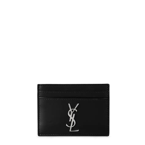 ysl cardholder black|YSL card holder flannels.